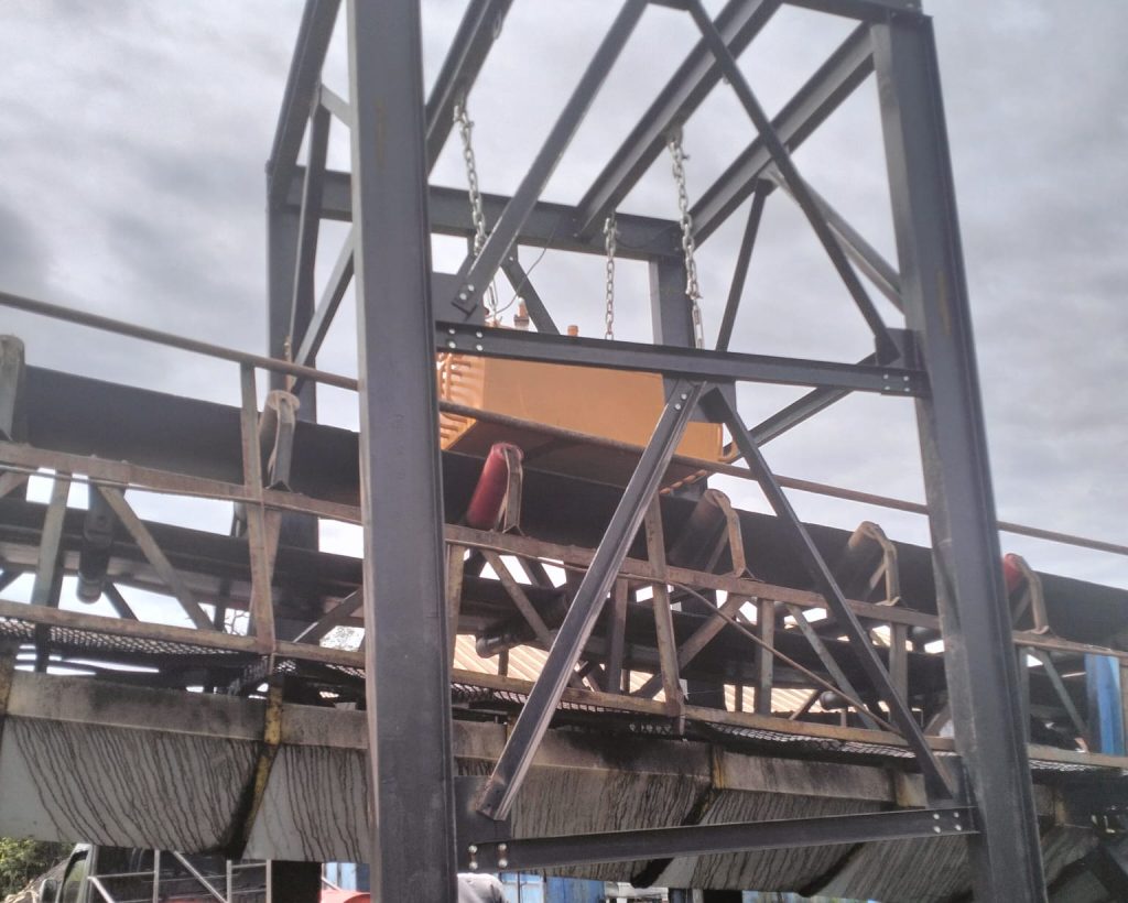 jual magnetic separator conveyor